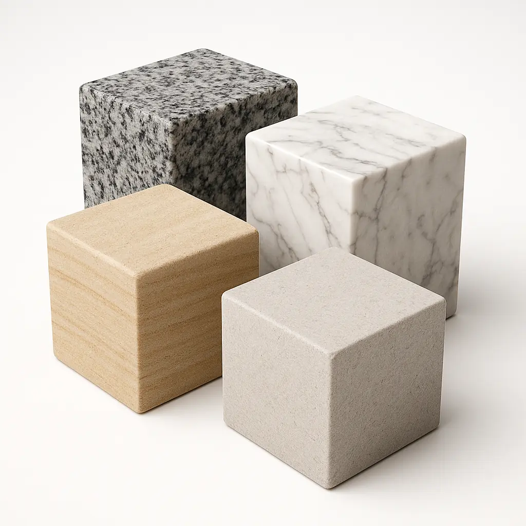 Natural Stone Block Set