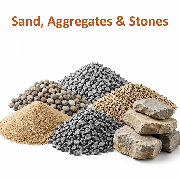 Sand, Aggregates & Stones
