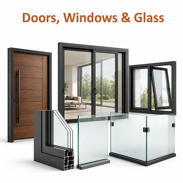 Doors, Windows & Glass
